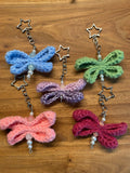 Crochet Dragonfly Keychains